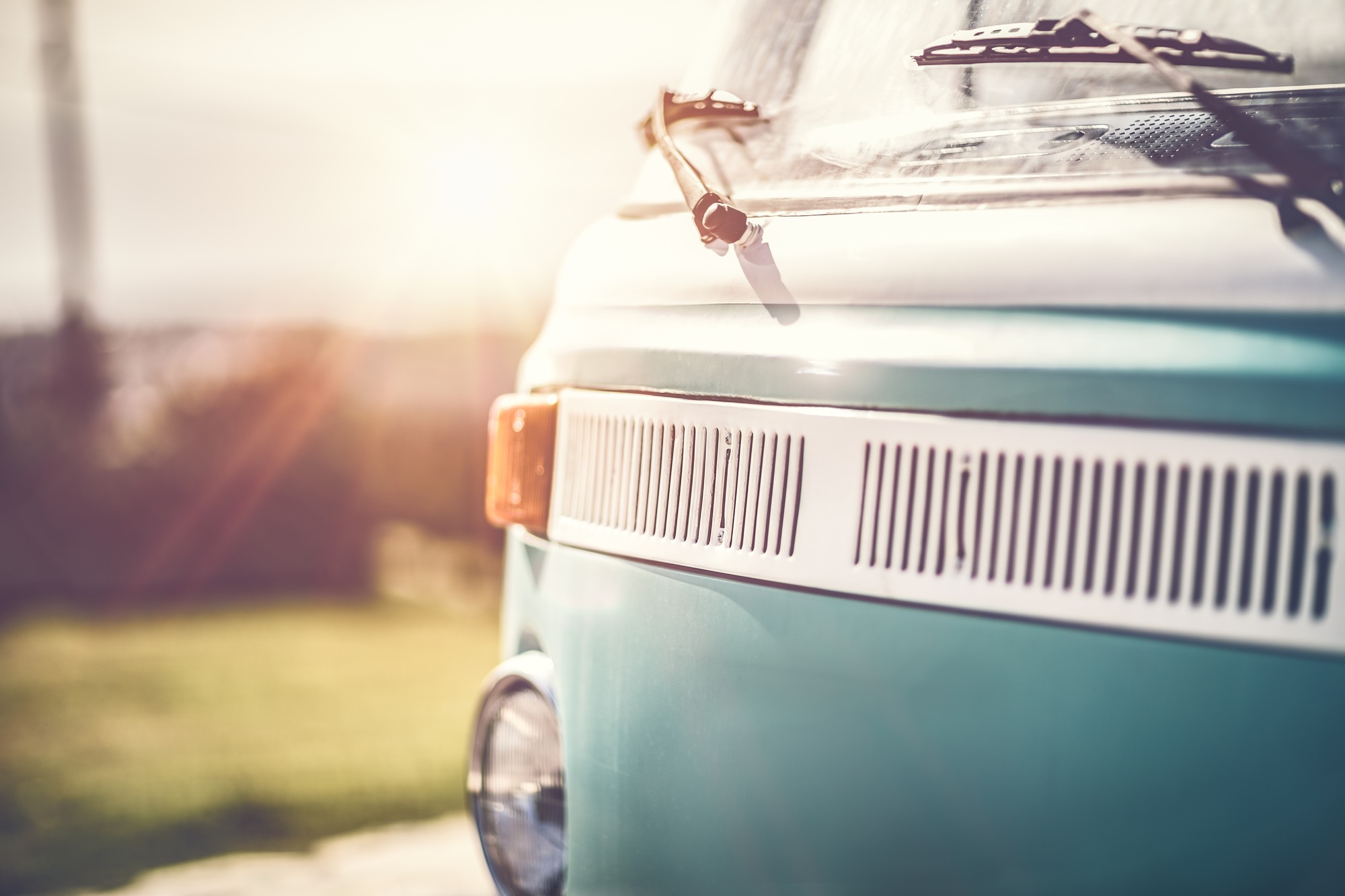 Rare vintage camper van